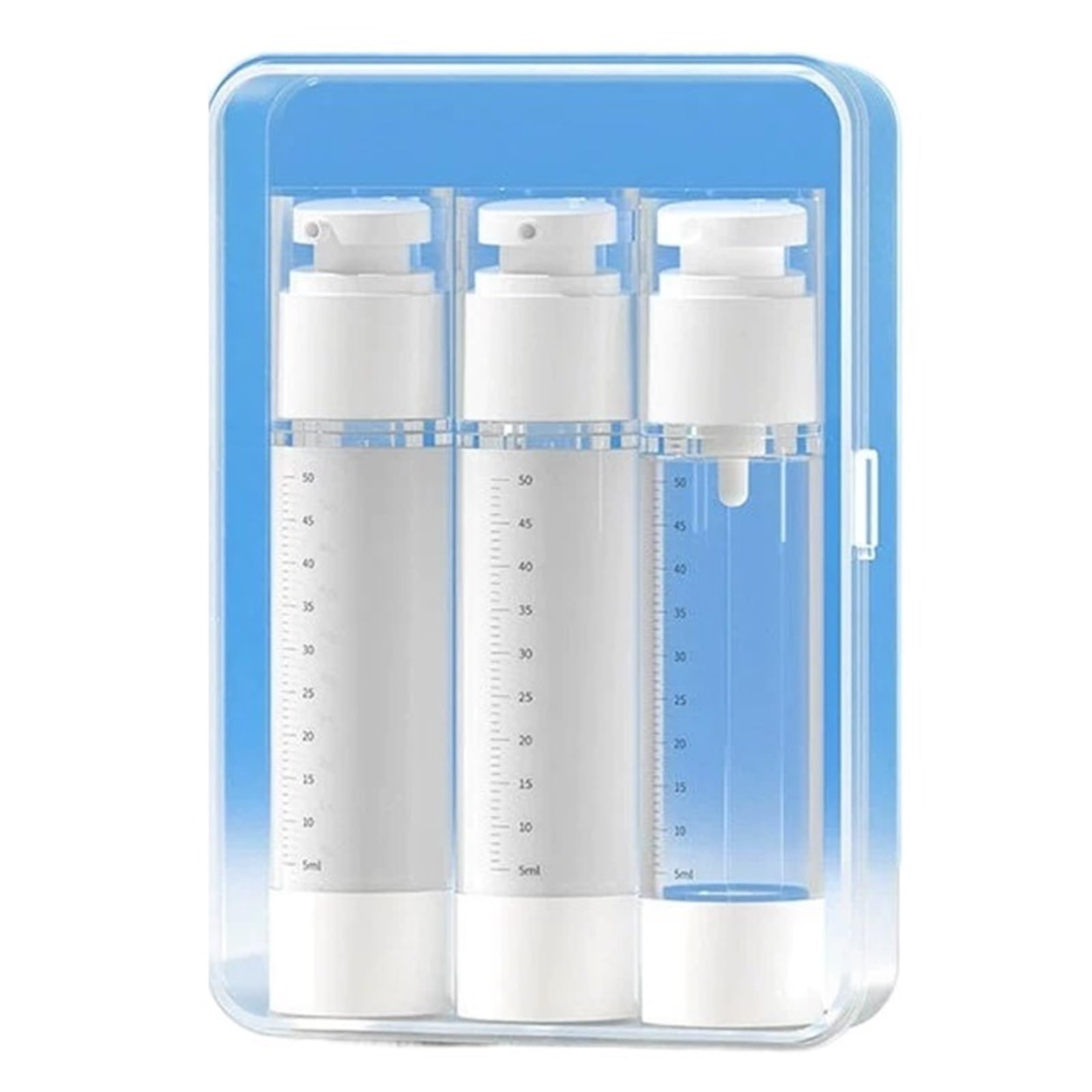 Vacuum Portable Cosmetic Dispenser Bottle Spray Lotion Press-type Travel(7)