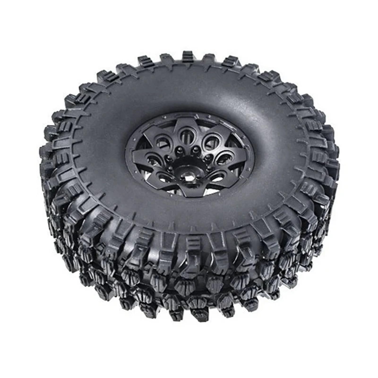 Neumáticos RC para Traxxas TRX-4 para D90 para Axial SCX10 II para Redcat 120Mm 1,9 Juego De Neumáticos Llanta Beadlock para Coche Trepador Control Remoto 1/10