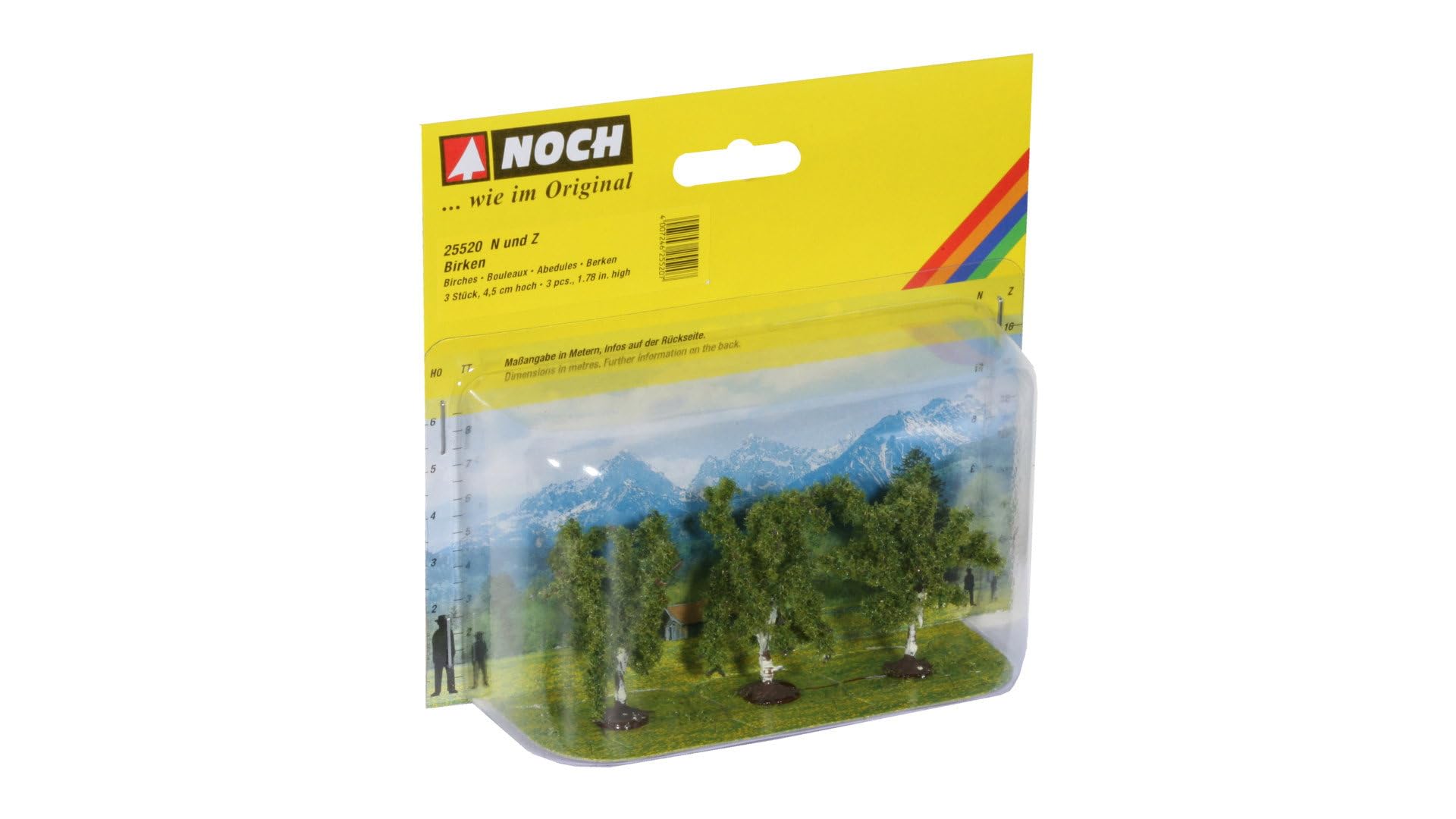 Noch 25520 4.5 cm High Birches Landscape Modelling (3-Piece)