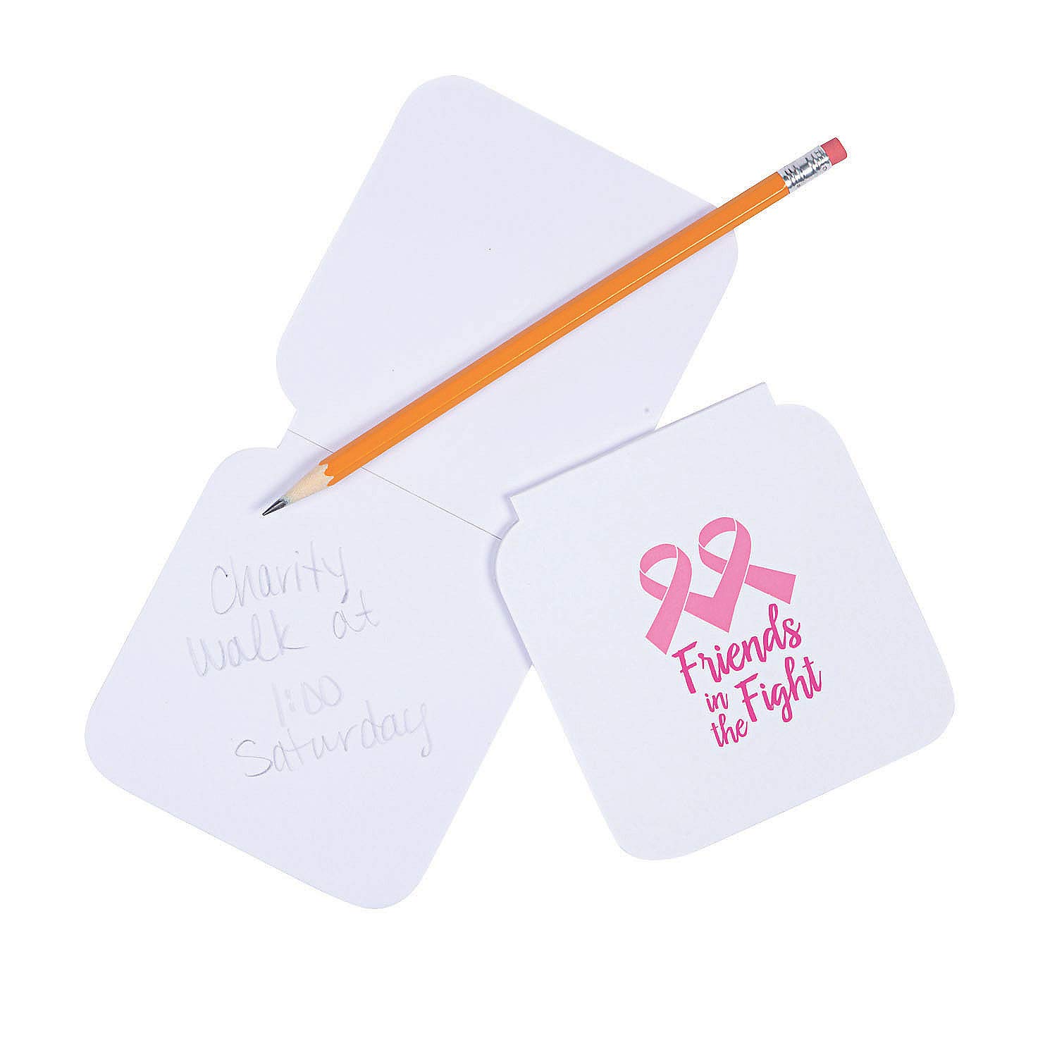 Bloc-notes avec ruban rose Fun Express lot de 24 pour bureau - 2