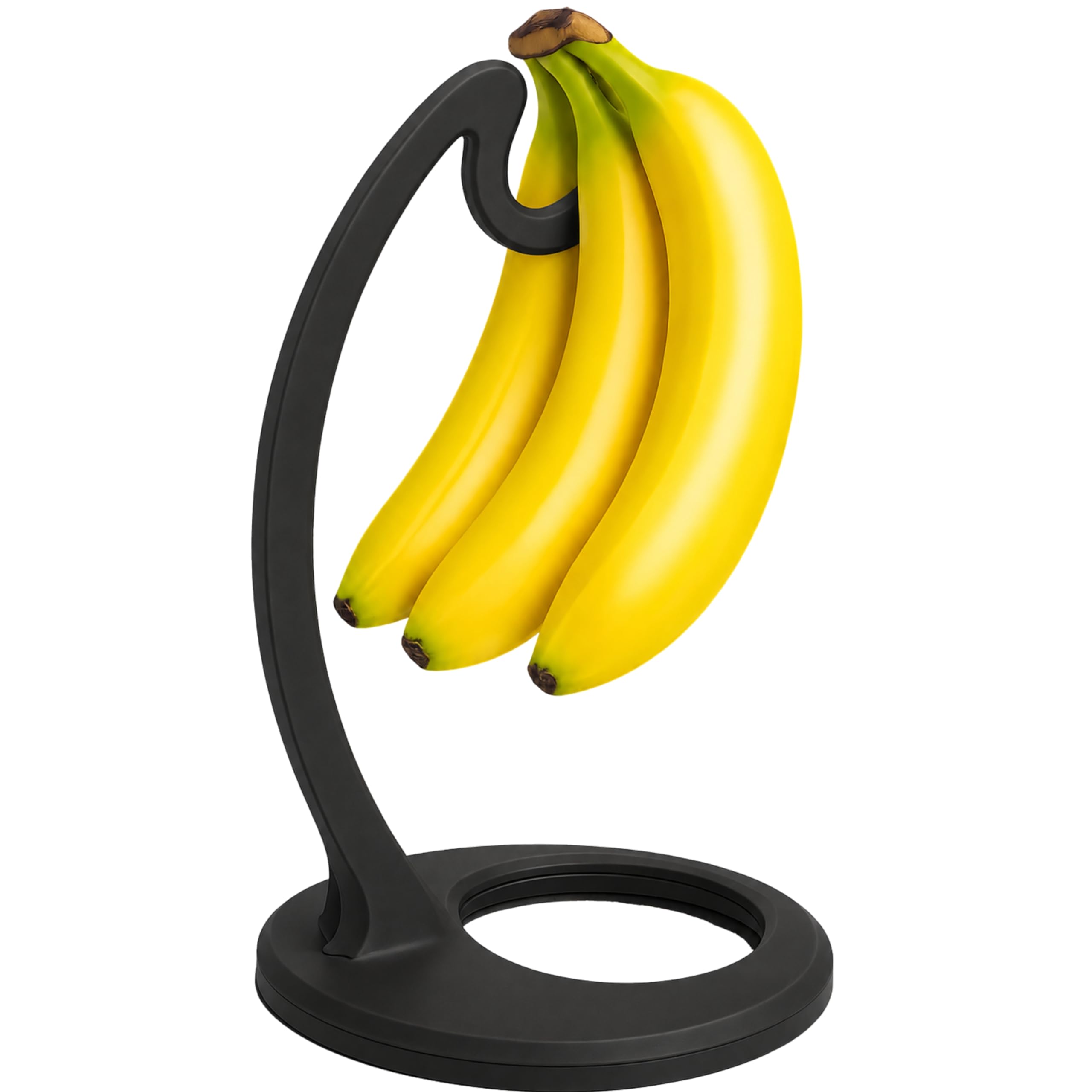 Black Banana Holder, Banana Hook, Banana Tree Stand, Fruit Bowl with Banana Hanger, Fruit Stand, Banana Stand, Fruit Holder, Bannana Stands, Banana Storage, Banana Stand Hook
