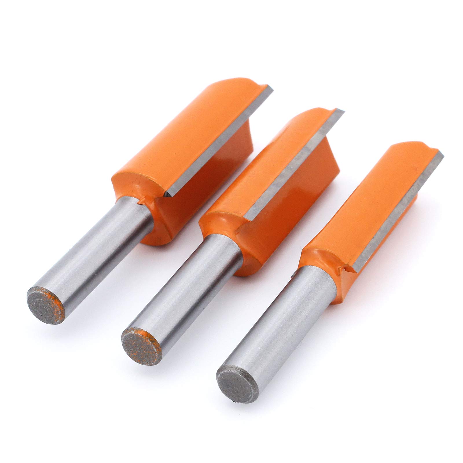 Fresa Per Legno A Taglienti Diritti - 3 Pezzi Con Cuscinetto, Gambo 8mm - Foto 8