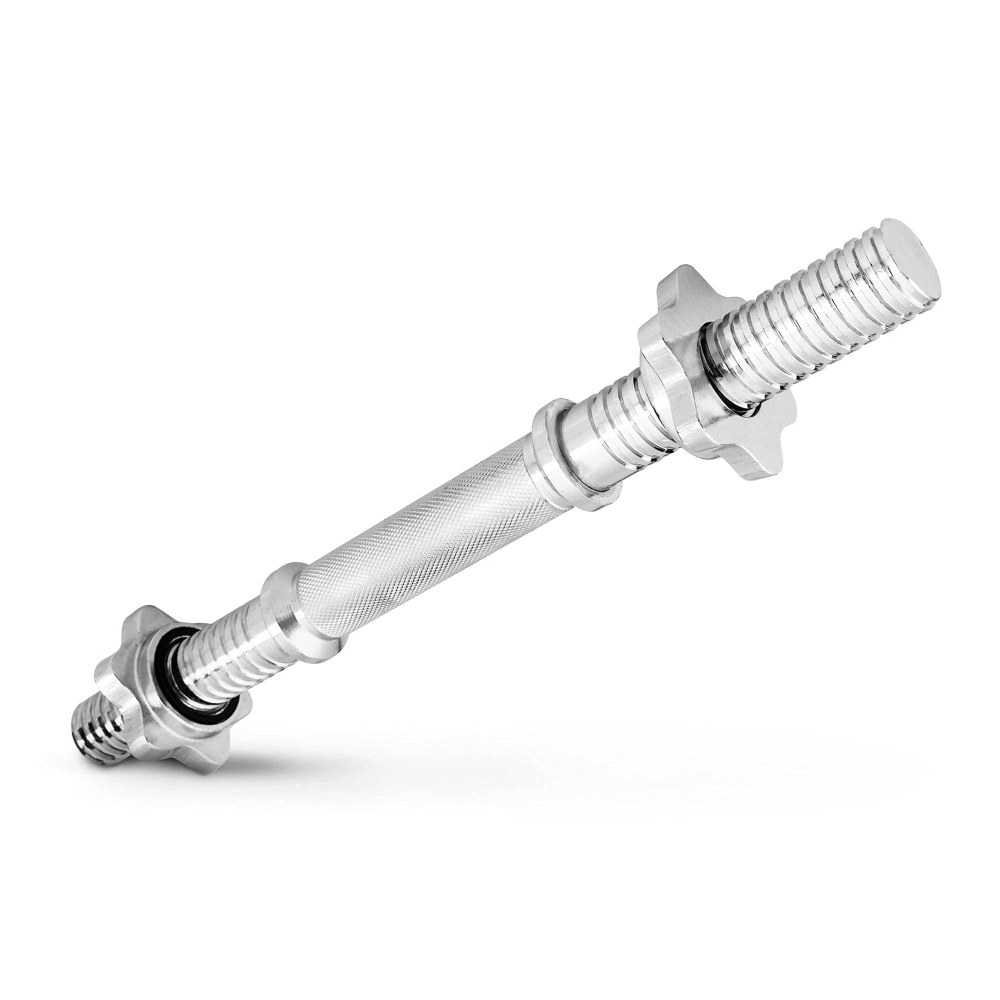 Marbo Sport haltère barres Ø 30 mm | Barre d'haltères 198 cm, 180 cm, 167 cm, barre d'haltères 40 cm, barre SZ & super SZ 120 cm - chromée et moletée, avec serrures