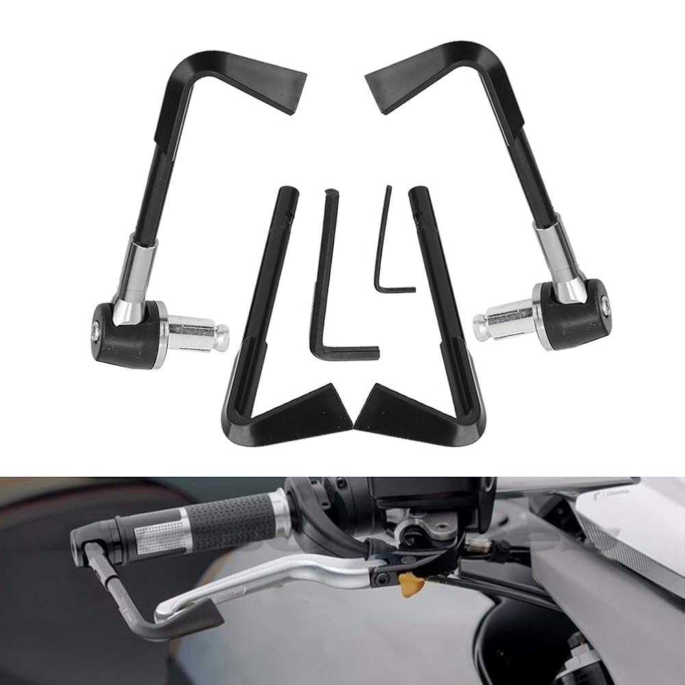 CNC Motorbike Handgrip Guard Brake Levers Protect Guard Motorcycle