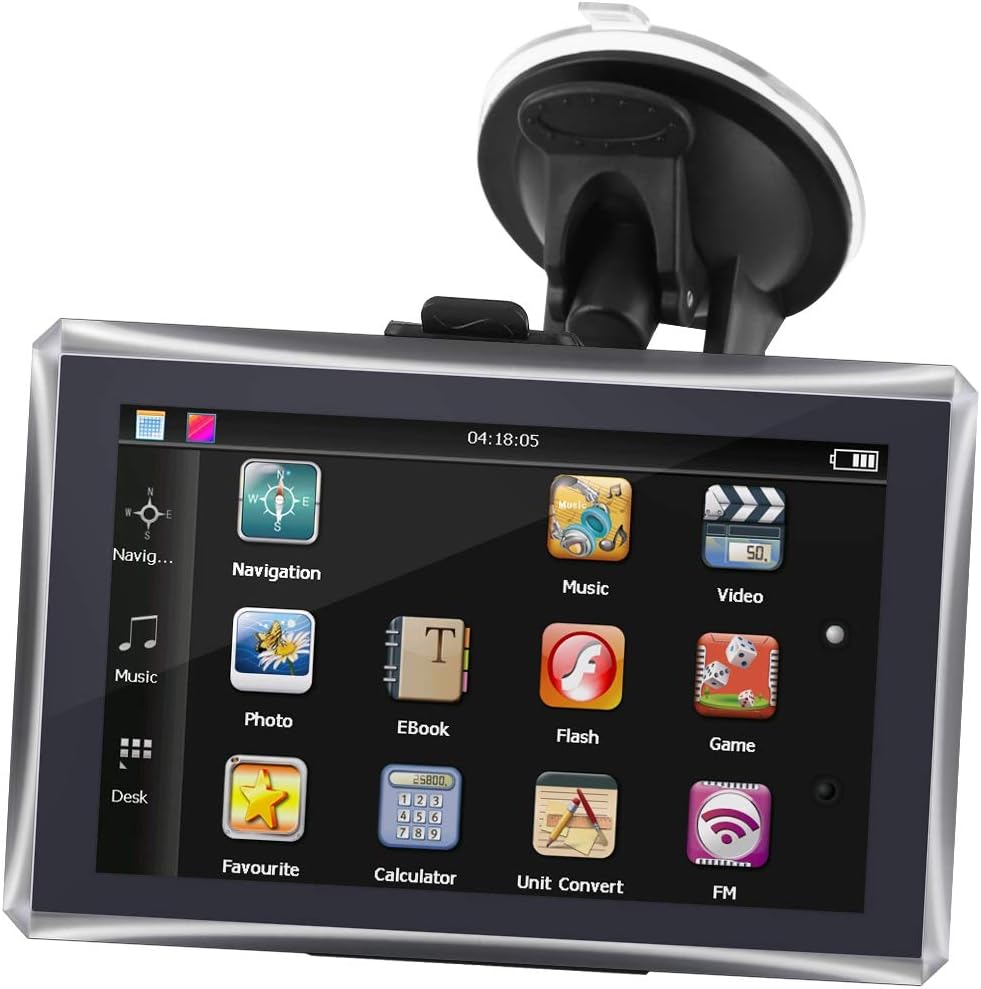 Navigazione GPS Keenso, Touch Screen Navigazione GPS Touch screen da 5