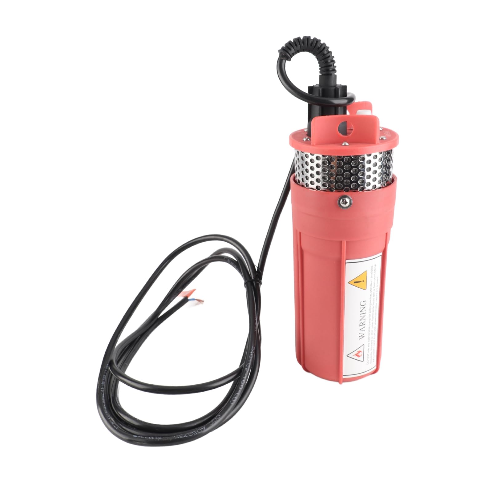 Generic Bomba de Agua Sumergible con Energía Solar de 1/2 Pulgada, Bomba de Pozo Profundo de Alta Eficiencia para Riego, Caudal de 3~6 L/min, Plástico de Ingeniería Duradero