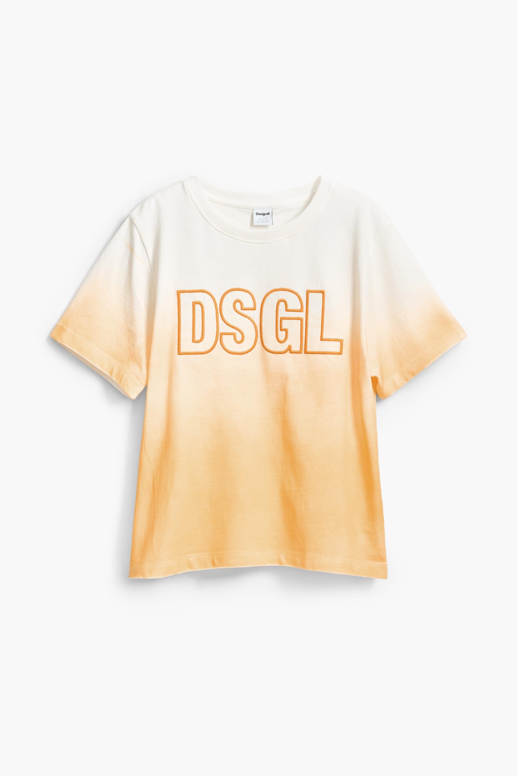 Desigual Unisex Kinder 25SBTK13 T-Shirt, Yellow, 5/6