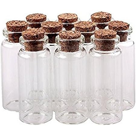 Flacon En Verre Borosilicate 50 Ml Transparent - Bouchon Crimp Top Pour Laboratoire