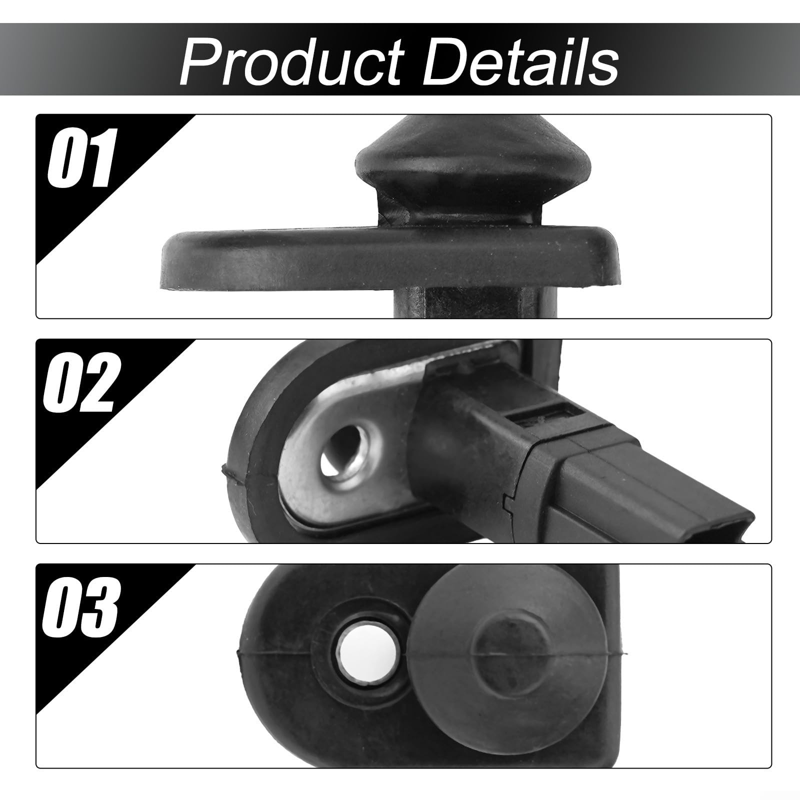 Interruttore della lampada portiera interna per Mitsubishi Pajero 1990-2003 L200 1996-2007 a due pin