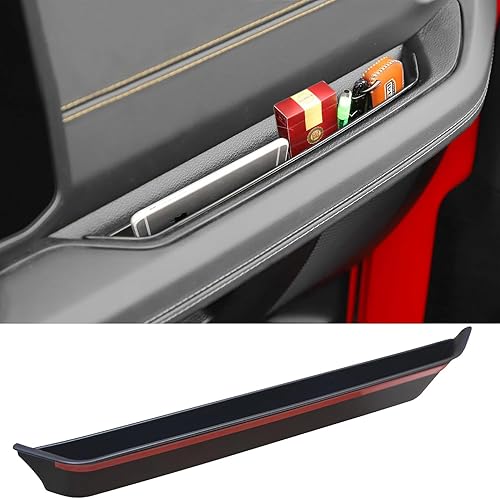 Organizador de pasajeros de 4 corredores, bandeja de almacenamiento para 4 corredores 2010-2022, copiloto, caja de almacenamiento, accesorios