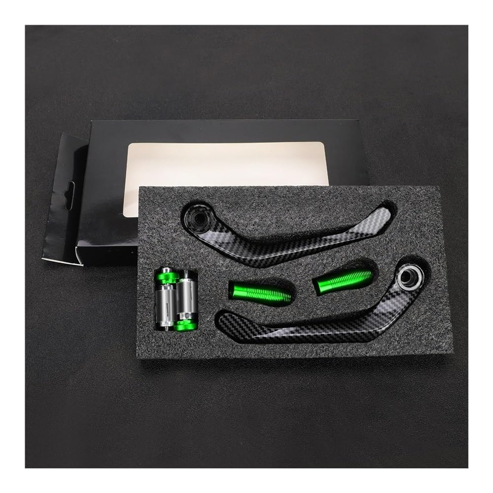 Beqlxta Green Brake Lever Guard For Cb400sf Cb400x Cb500 Cb500f Cb500x Cb400f Motorcycle Brake Clutch Lever Handlebar Protector Hand Guard Accessories(Green)