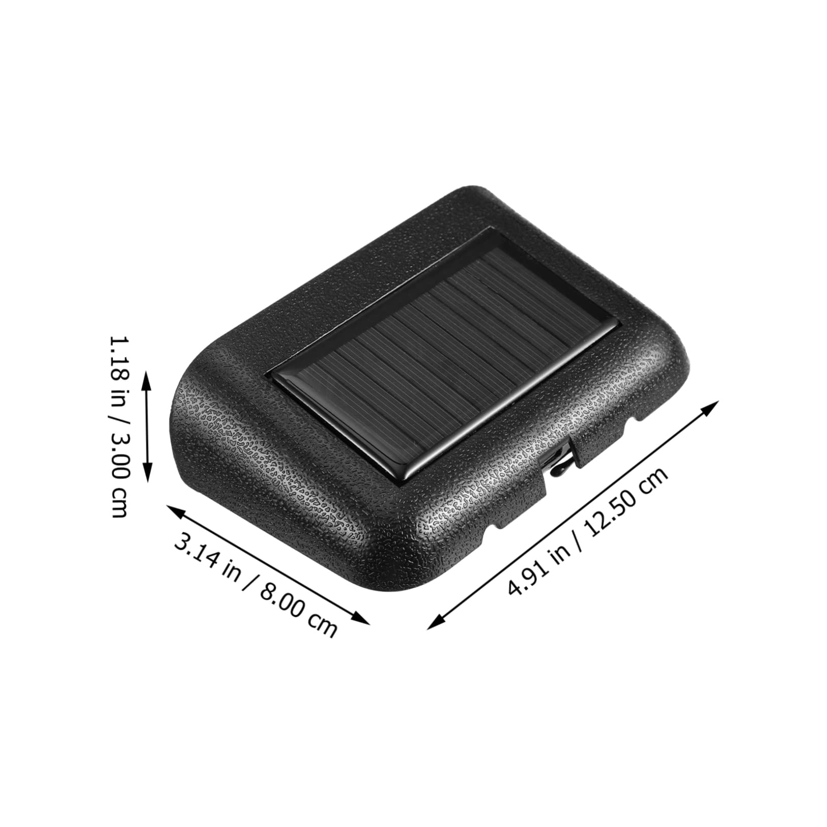 Reloj De Coche Solar De Alta Precisión y Pantalla Digital Temporizador Electrónico Para Vehículos Usb Para Día y Noche