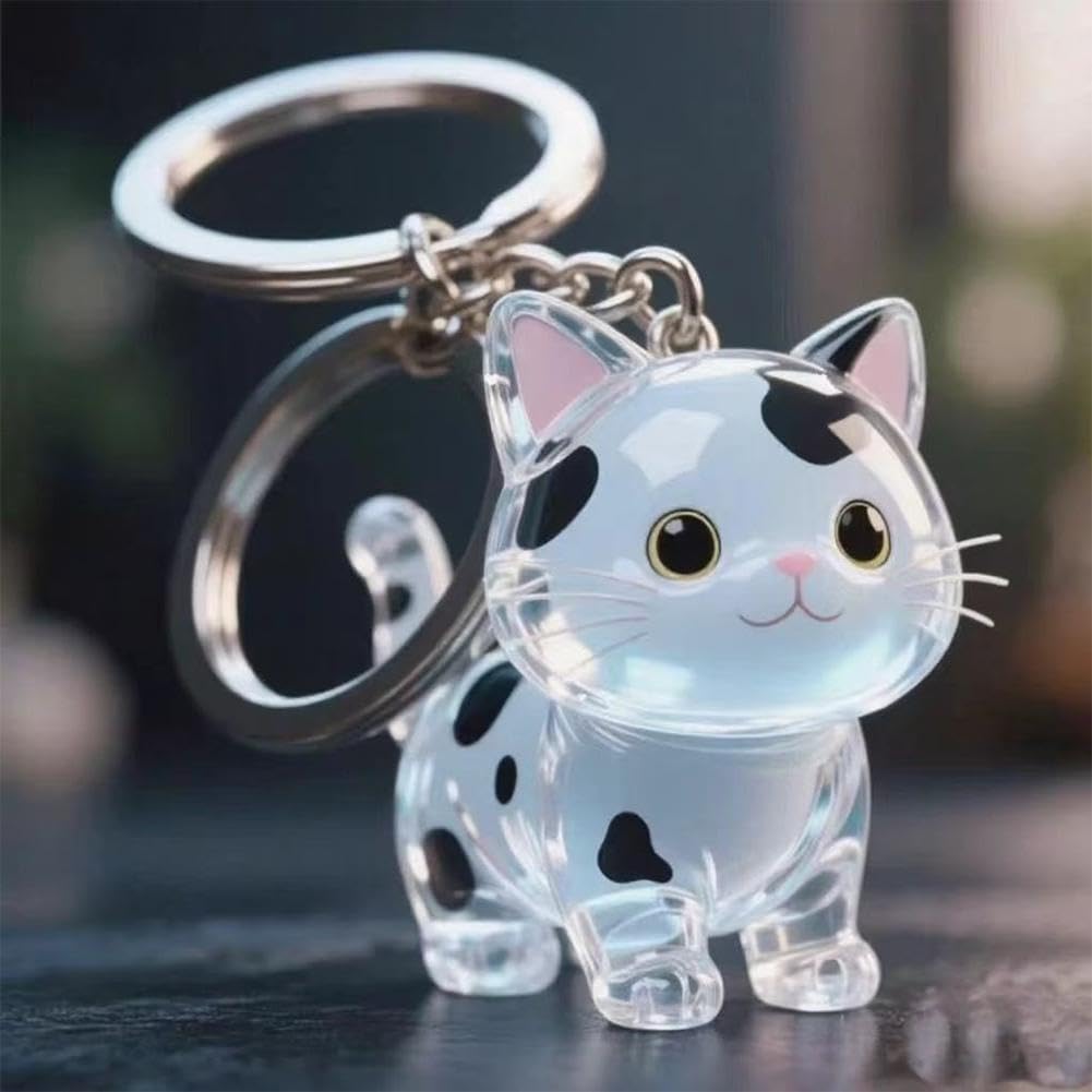 Portachiavi a bottiglia per peli di gatto e cane regalo amanti animali domestici