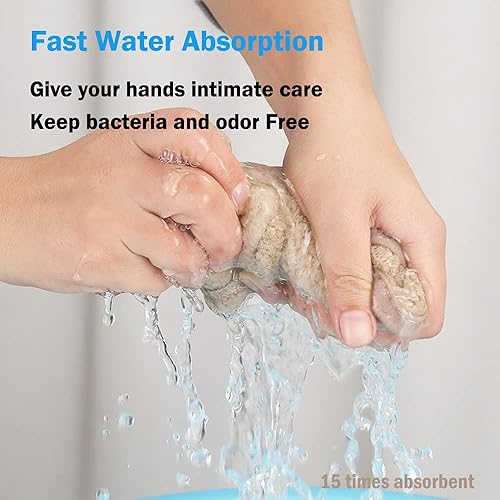 Miniatura 10 de Paquete de 3 bonitas toallas de mano, toallas de baño con lazo para colgar, toalla de mano para niños, animales, toalla de mano absorbente de vellón