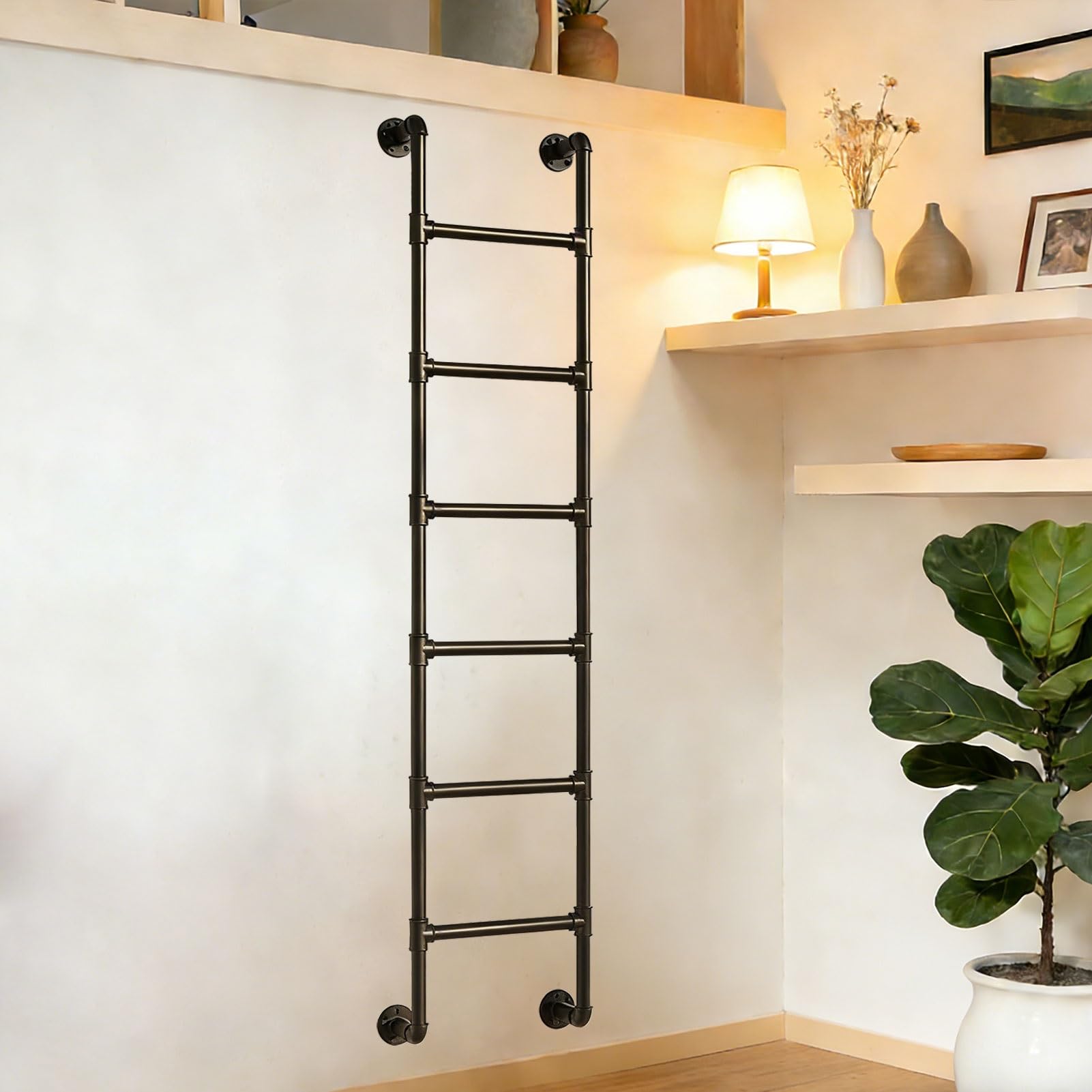 Échelle pour lit superposé robuste facilitant la montée des enfants