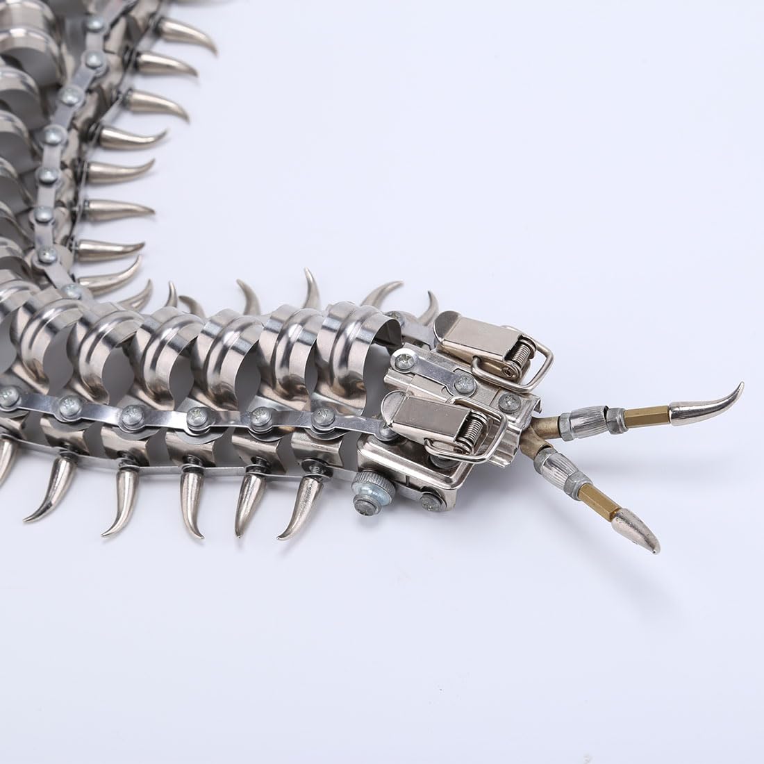 3D Metall Puzzle Insekten, Steampunk Bug Mechanisch Tausendfüßler Modellbausatz, DIY Montageblock Puzzle Geschenk Schreibtischdekoration