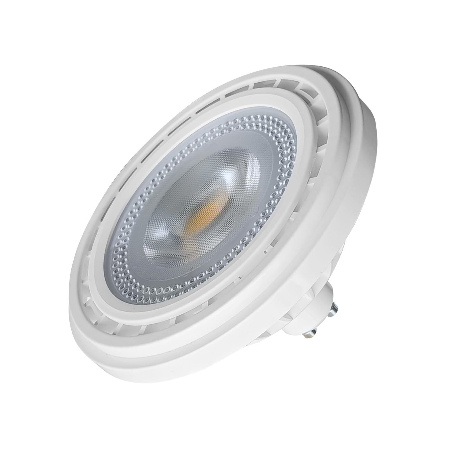 YAKAiYAL AR111 GU10 LED Lamp 12W COB ES111 Reflector Lighting 6000K 60° Spotlight 220V Replacement for 75W Halogen Bulb Non-Dimmable