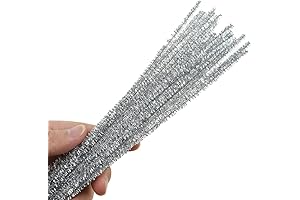 HAHIYO 12" Silver Pipe Cleaners