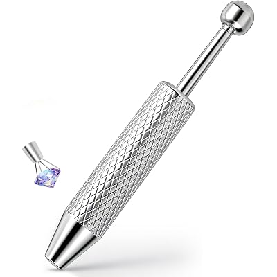 Piercing Taper Ball Grabber Tool for Changing Jewelry - 14G 16G 18G 20G Stainless Steel Flat Back Earring Applicator Tool Piercing Kit for Ear/Nose/Eyebrow/Tongue/Navel/Nipple/Lip