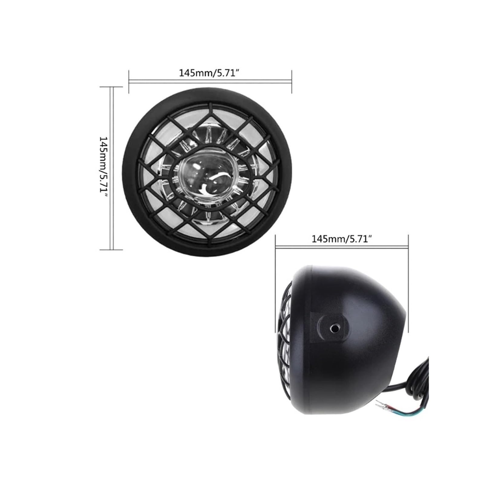 Phare Antibrouillard LED Pour Motos Sportsters XL VRSCD Haute Luminosité Projecteur Avant Moto