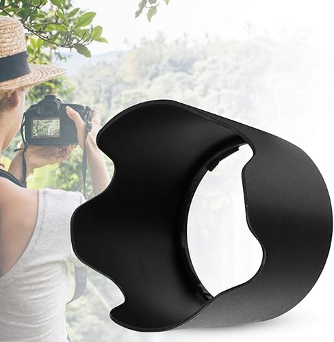 Miniatura 5 de HB 36 Parasol para lente de cámara, parasol de plástico para lente de cámara, repuesto para Nikon AF S VR Zoom 70 11.811 in f/4.5 5.6G IF ED