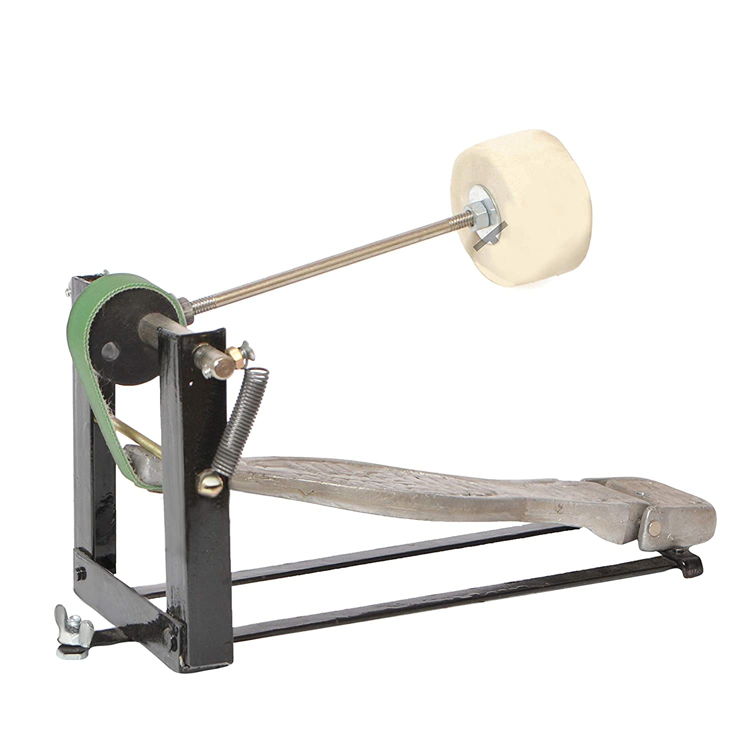 SM SAI MUSICALS Premium Quality Bass Drum Pedal (SILVER) - Image 2 thumbnail