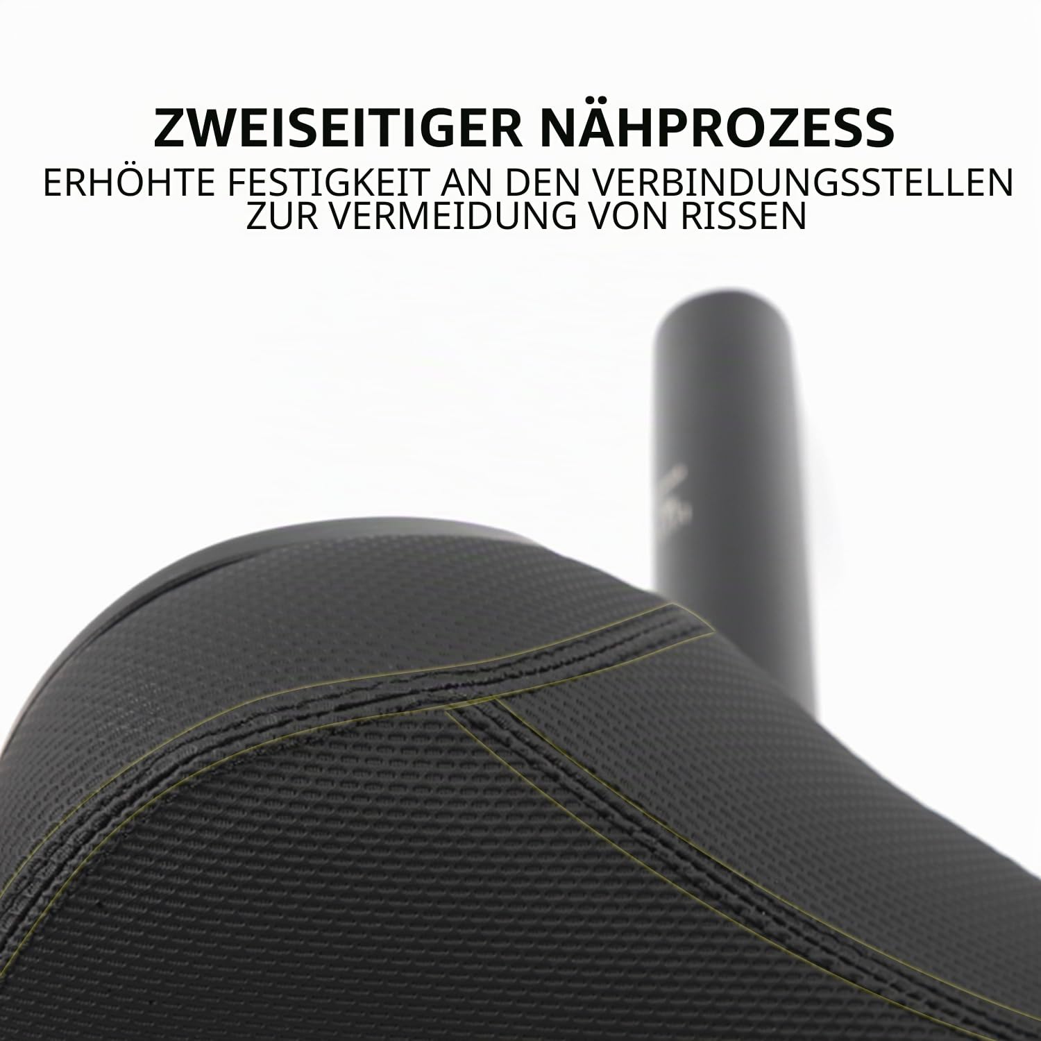 BMX Fahrradsattel- und Sattelstützen-Set, leicht, langlebig, 25,4 mm, 27,2 mm, universelle BMX-Teile