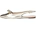 Jack Rogers Lennox Flat Sling - Metallic Nappa - Left View