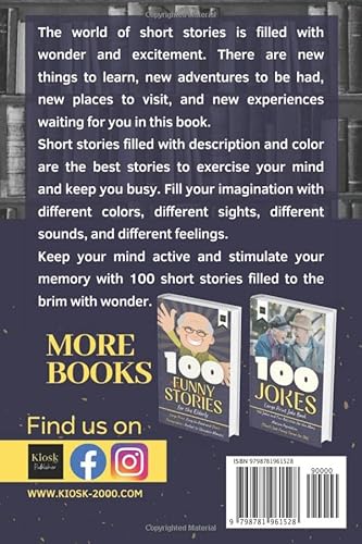100 Short Stories For Elderly: Large Print, Easy -To -Read And Short Paragraphs - Perfect To Stimulate Memory (Short Stories In Large Print) #TOP1