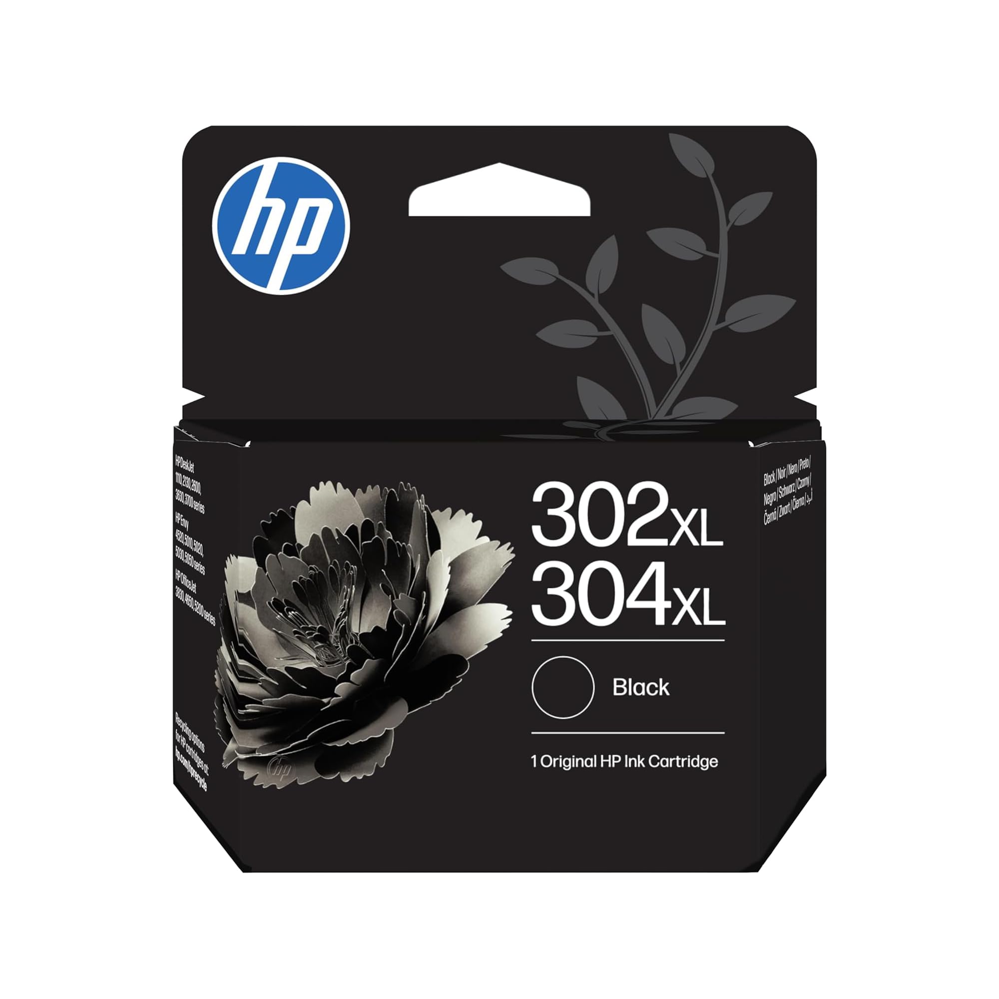 HP 302XL F6U68AE, Negro, Cartucho de Tinta de Alta Capacidad Original, Compatible con impresoras de inyección de Tinta DeskJet 1110, 2130, 3630, Envy 4520, OfficeJet 3830, 4650, 5220 y 5230 — view 9