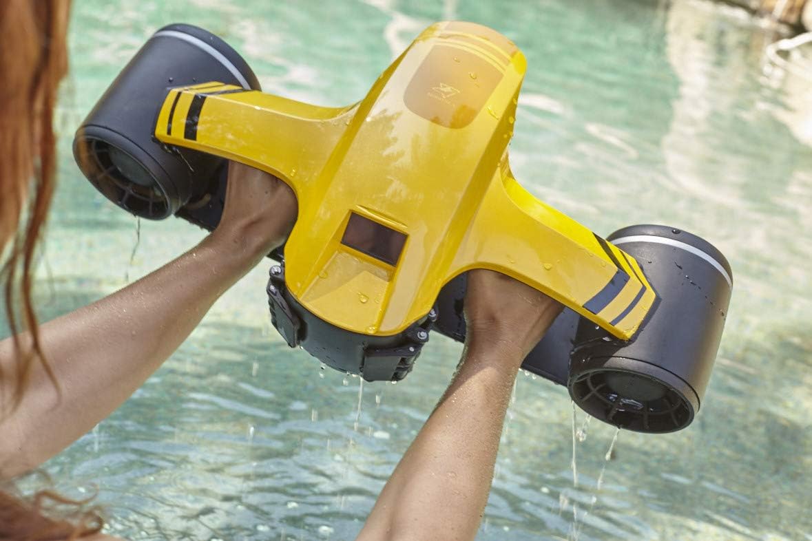 Robosea Seafyer - Monopattino subacqueo compatibile con action camera, doppio motore da 60 W, elica per immersioni subacquee e snorkeling, per bambini/adulti
