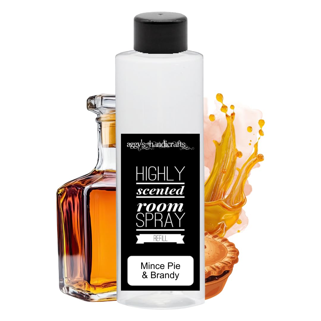 MINCE PIE & BRANDY Handmade Highly Scented Room Spray 200ml Refill