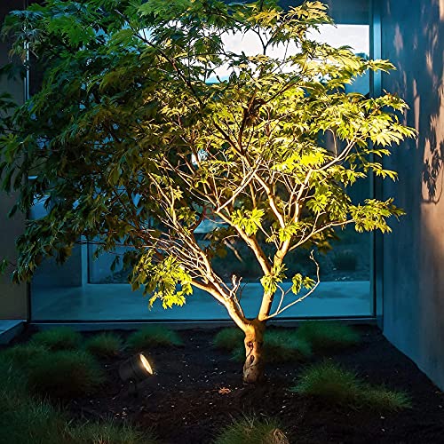 Photo 1 of Outdoor Landscape Spot Light, MVBT Modern High Voltage Yard Lawn Garden In-ground Spotlight for Walls Trees Flags with IP65 Waterproof