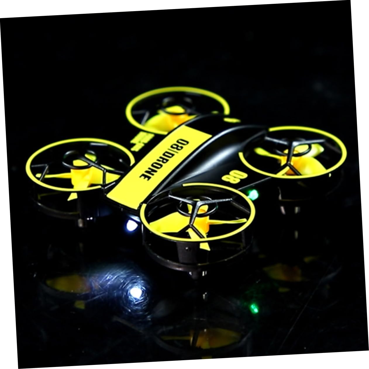 ibasenice 2pezzi Mini Led Quadcopter Portatile Con Luce Led Droni Mini Telecomandati Per Giocattoli Elicottero Con Batteria Modulari Per Uso Indoor e Outdoor