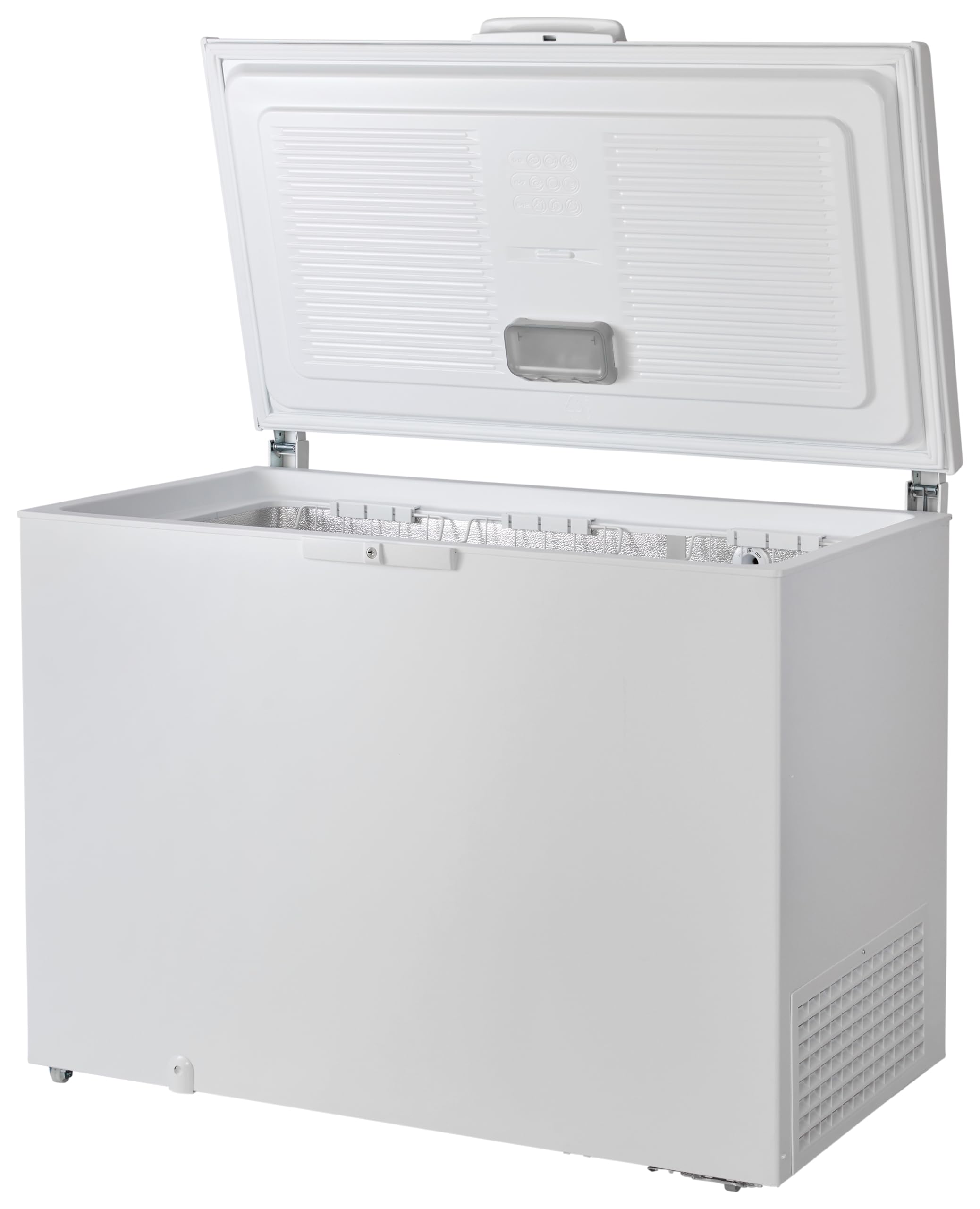 Whirlpool WHE31352 FO 2 - Congelatore A Pozzetto 315 Litri Classe Energetica E. Congelatore A Pozzetto Grande, Dimensioni: 91,6x118x69,8 cm Ideale Per Famiglie Grandi.