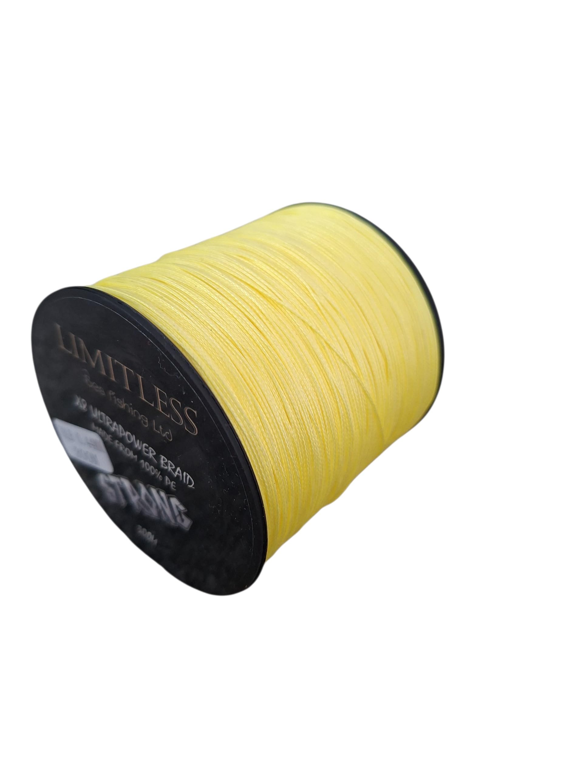 Ultra-power Braid x8 strand 300m (yellow, 40lb)