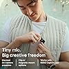 RØDE Wireless Micro - Compact Wireless Microphone set Compatible with Smartphone and Computer, with Charging Box, Two transmitters, One receiver, USB-C, Black