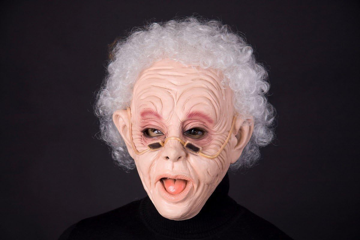 Adult Mask Oldie me hair