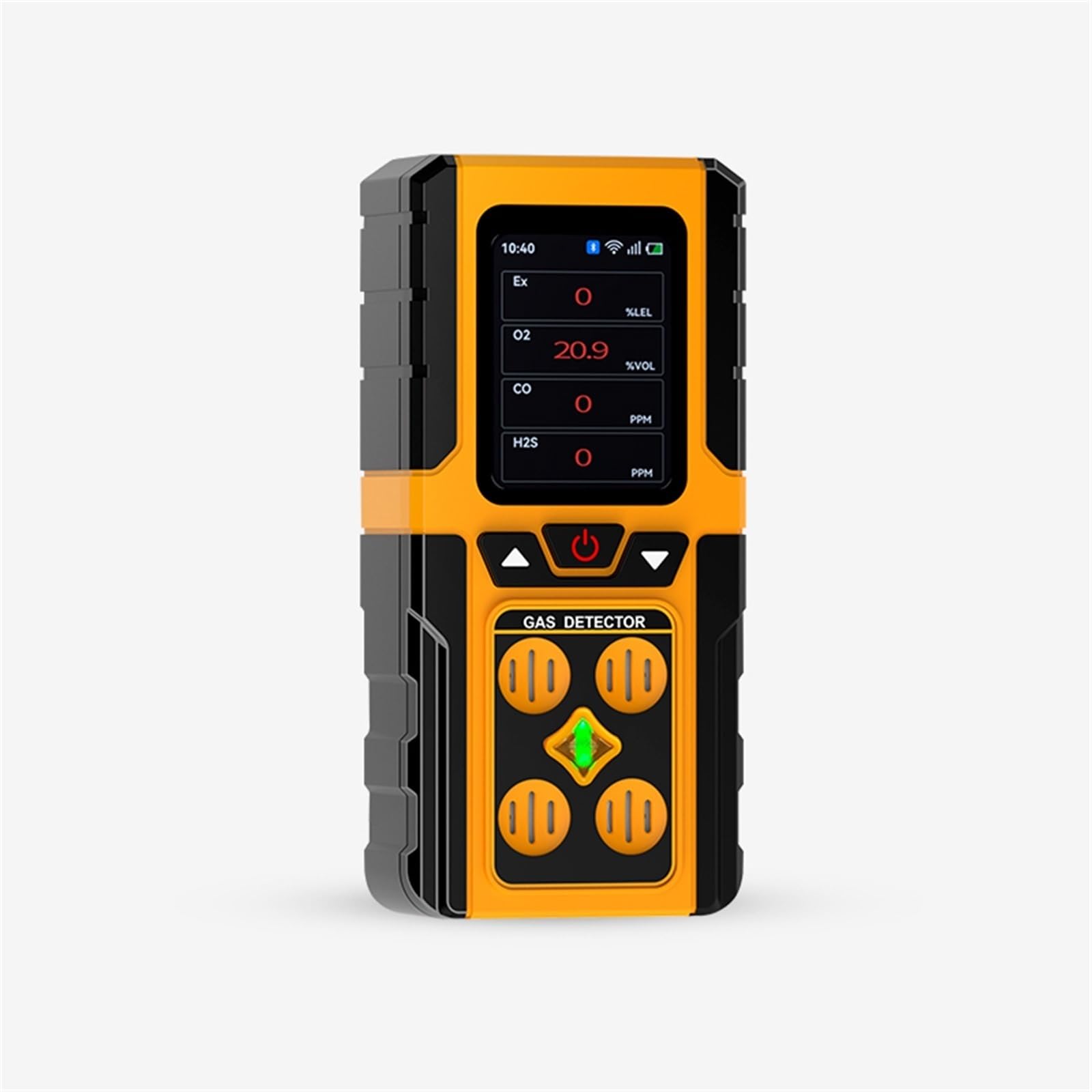 Detector de Gas for Espacios confinados, detección de Fugas en tuberías, Detector portátil de metano, Helio, nitrógeno, Co2, Co Nox(2 in 1 Gas Detector)