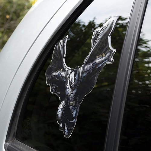 Miniatura 3 de Fan Emblems Calcomanía transparente para coche con diseño de personaje de Superman