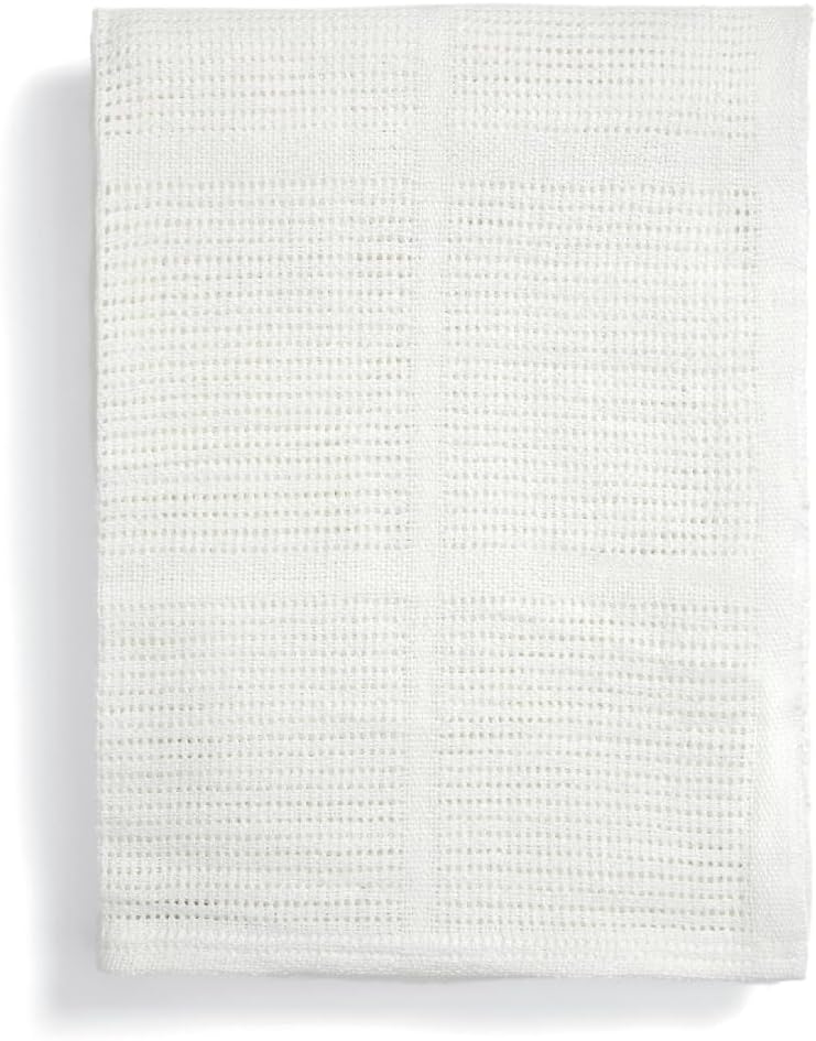 Mamas & PapasCellular Large Blanket, White (150 x 100 cm)