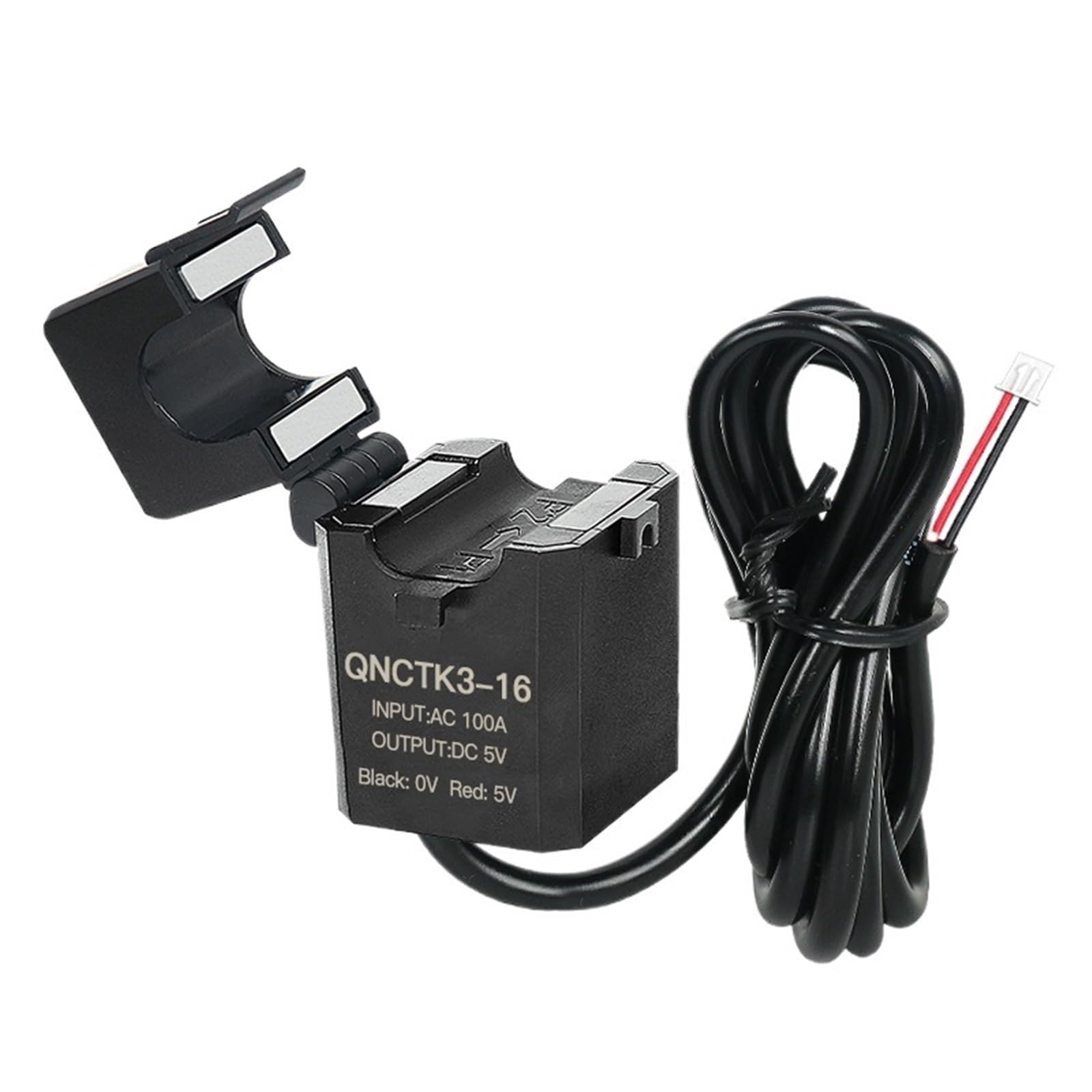 Transformador de corriente AC 30A QNCTK3-16 tipo nucleo partido con salida de voltaje DC 4V 4