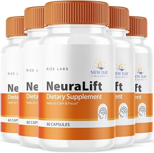 rize labs Suplemento Neuralift, fórmula orgánica de apoyo de memoria para reducir los efectos negativos de la niebla cerebral utilizada para