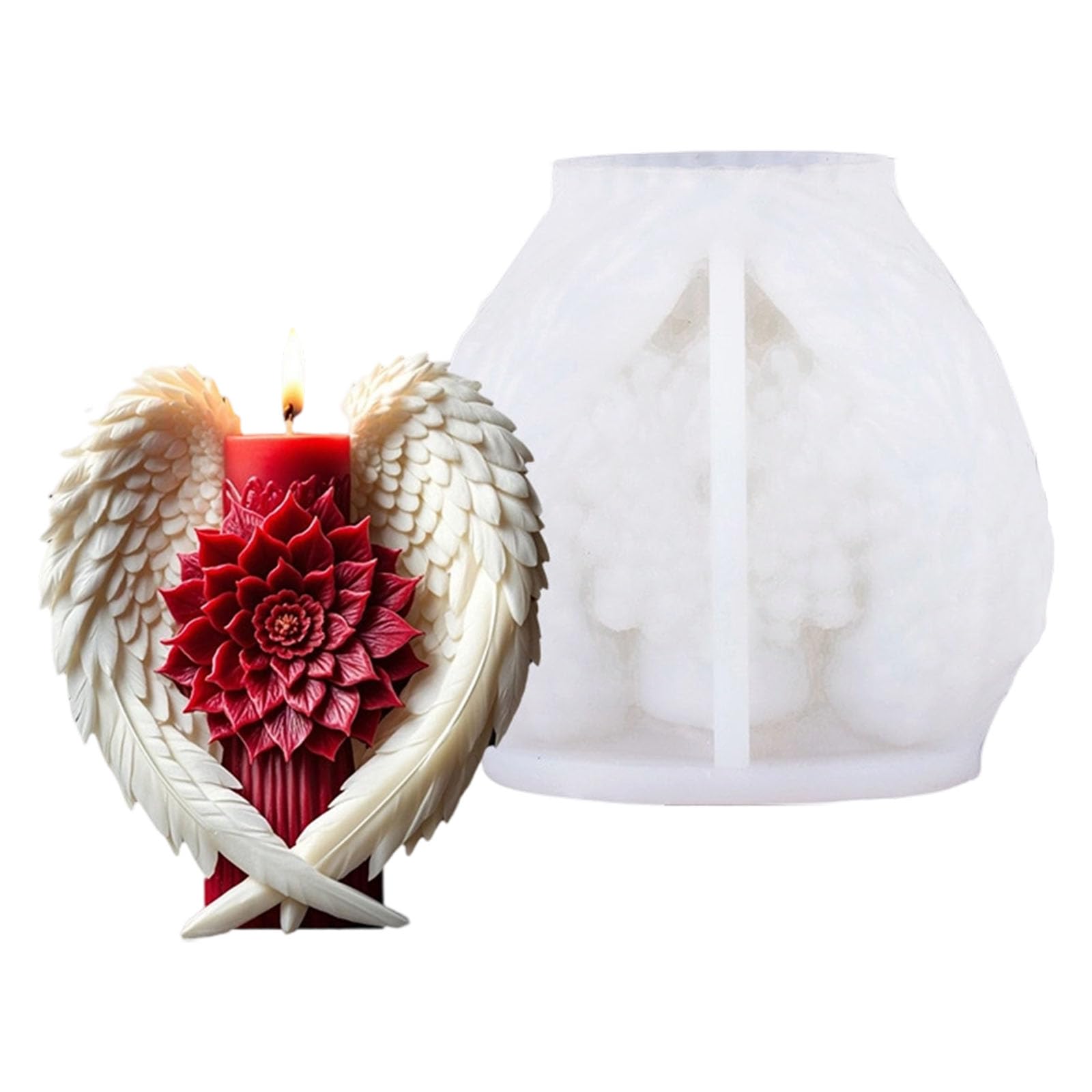 Molds Castings Molds Epoxy Resin Flower Wing Silicone Plasters Casting