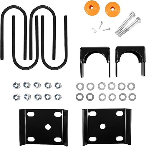 Miniatura 8 de Kit de volteo de eje trasero de 6 pulgadas para bajar camionetas pickup para camiones Chevy Silverado C1500 y GMC C1500 de media tonelada 1988-1998