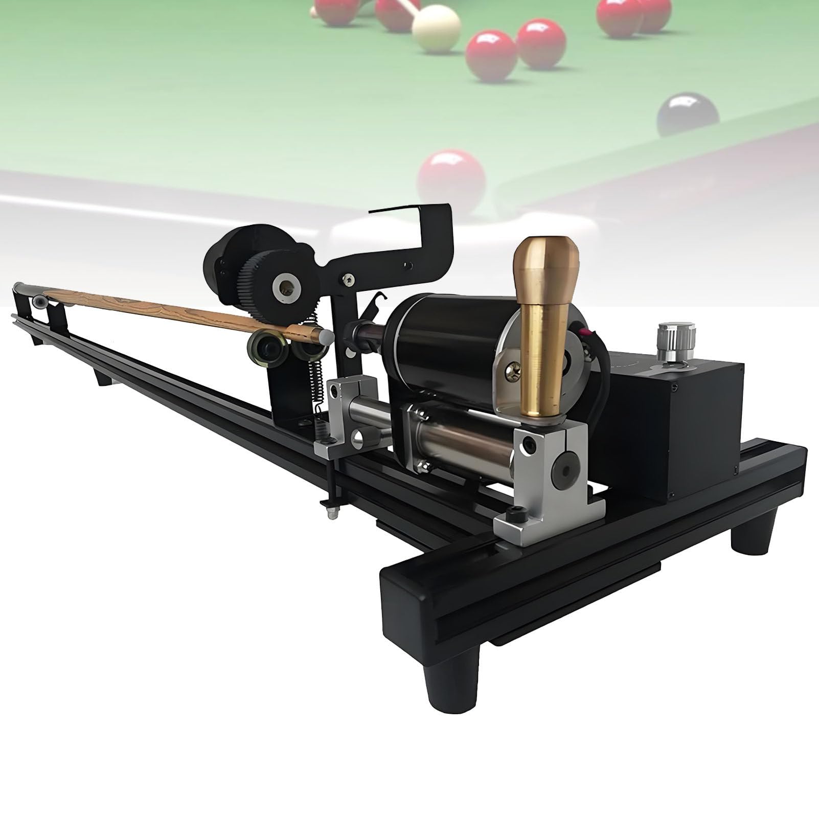 Oiyekntd Billiard Cue Repair Machine, Cue tip Replacement Kit, 7 in 1 Billiard Cue Stick Repairer, Multifunctional Snooker Cue Repairing Machine