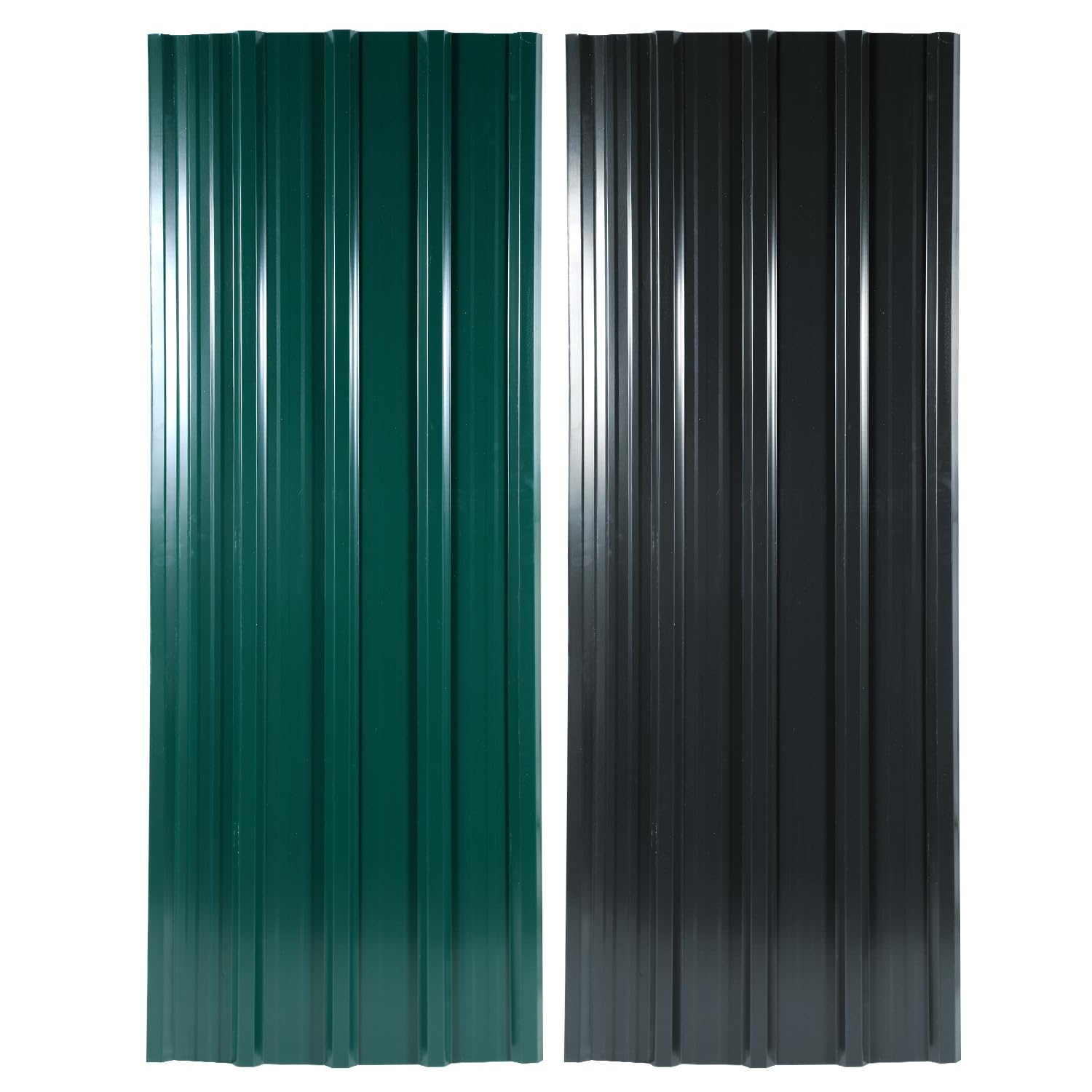 Trapezblech 129x46cm 14m² Profilblech Dachblech Verzinkt Wellblechplatten Anthrazit