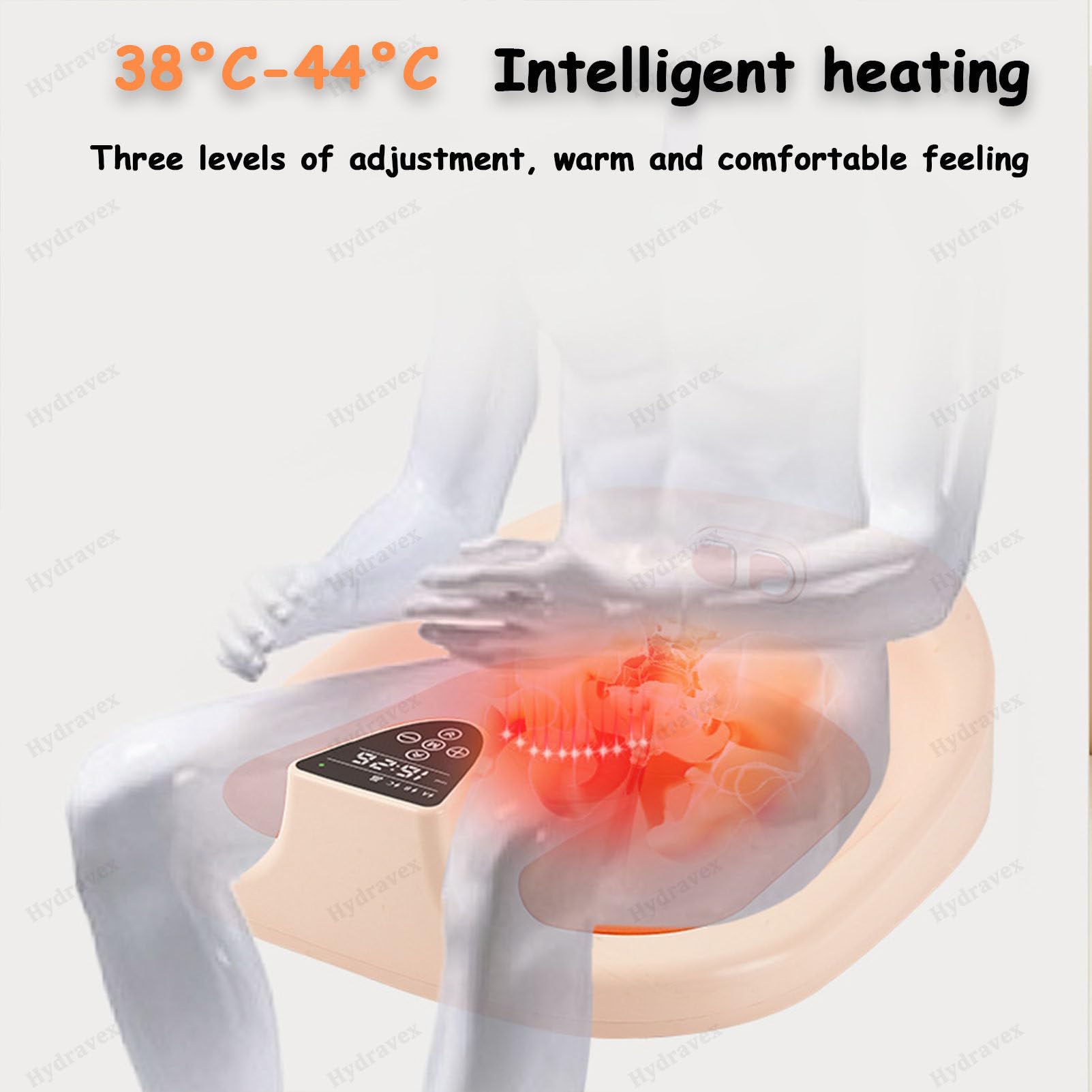 Dispositivi per esercizi del pavimento pelvico, Kegel elettrico per l'allenamento del pavimento pelvico per donne e uomini, allenatore dei muscoli del pavimento pelvico con temperatura di 38-44 °C