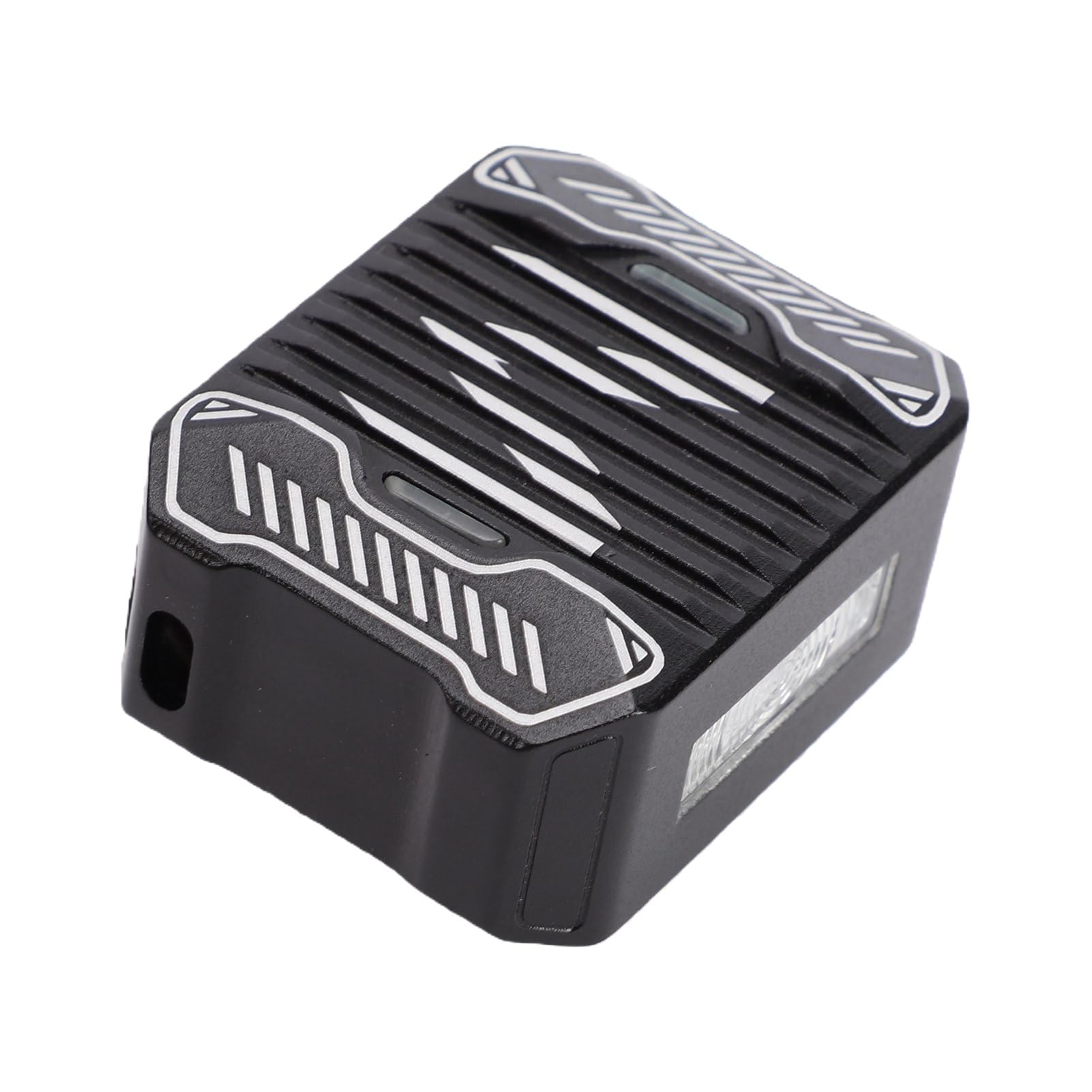 Bewinner Aluminum Camera Flashlight, Portable & Compact (BLACK) | Luce di riempimento 6500K, luminosità regolabile, ricarica rapida di tipo C, compatibile con molte fotocamere