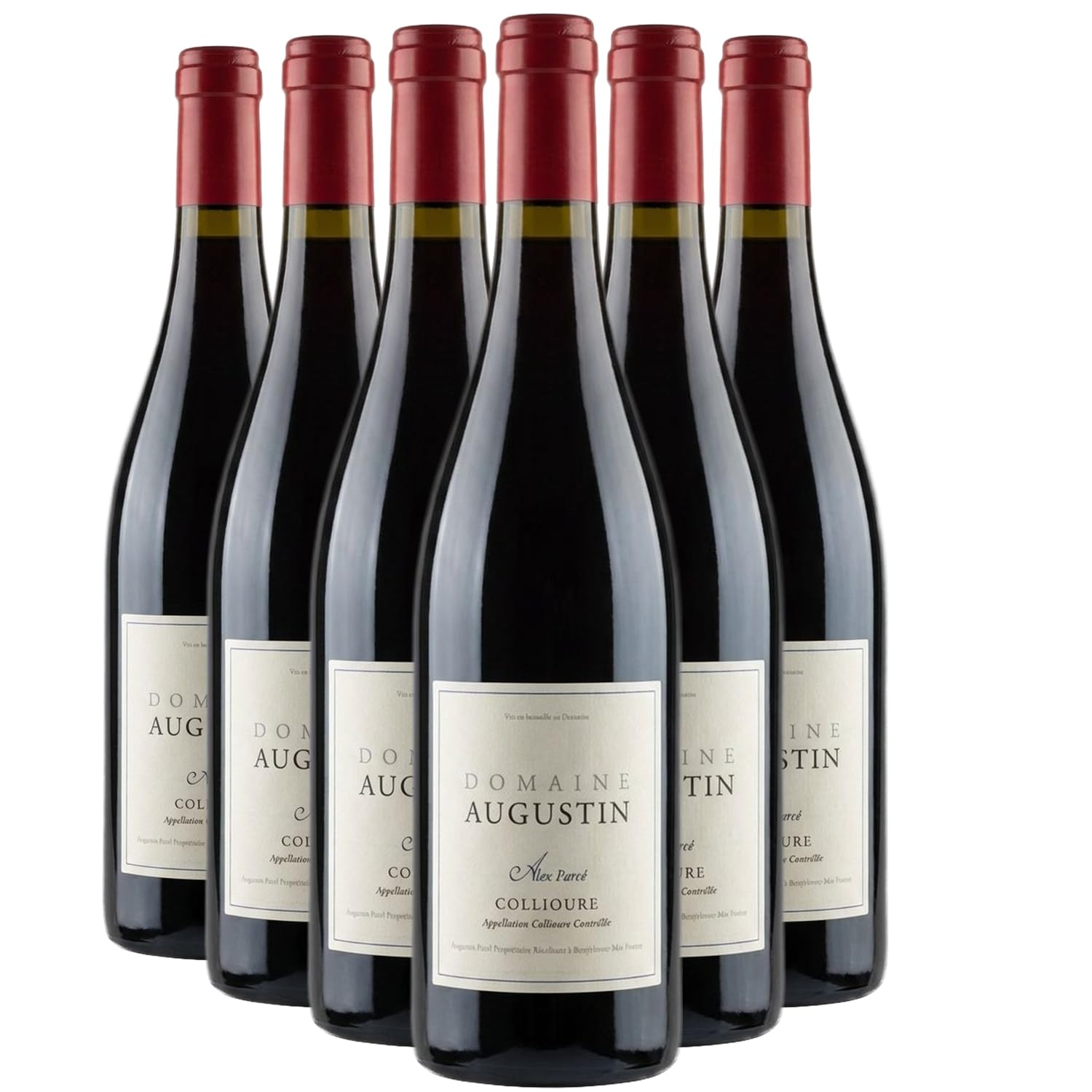 Collioure Alix Rotwein 2022 - Domaine Augustin Parcé - g.U. - Languedoc - Roussillon Frankreich - Rebsorte Grenache, Mourvèdre, Carignan - 6x75cl